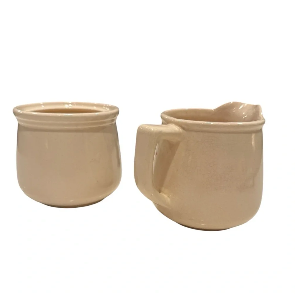 New Avenues “Violets are Blue”  Ceramic Creamer and Sugar Set Cottage Core 80’s
